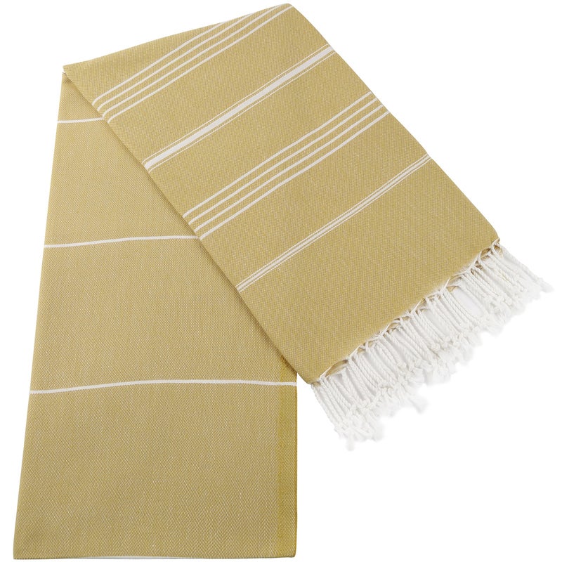 Cacala Lightweight and Thin Turkish Beach Towel 100% Cotton Sand-Free and Quick-Drying Goodness Perfect as an Extra Large Travel Towel, Beach Accessory, or Gift for Beach Lovers, 37 x 70 - Image 4
